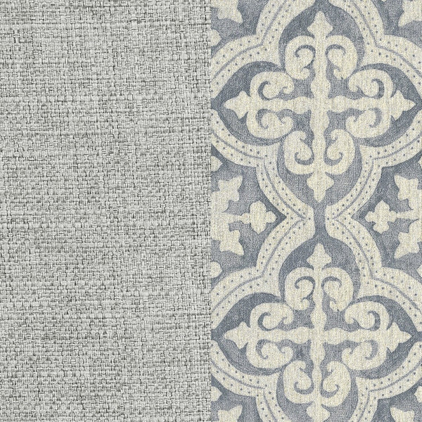English Elm Veronica Tufted Linen Loveseat with Nailhead Trim and Curved Back for Parlor Style B062P357780