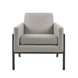 Madison Park Brayden Transitional Accent Chair MP100-0575 Grey