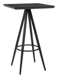 Tinos Bar Table Black 110051 Zuo Modern