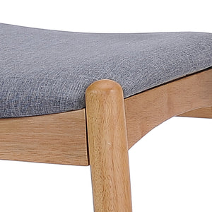 English Elm Christopher Knight Home® - Set Of 2 Rubberwood Dining Chairs With Ergonomic Design & Plush Cushions For Stylish Comfort N759P307032L