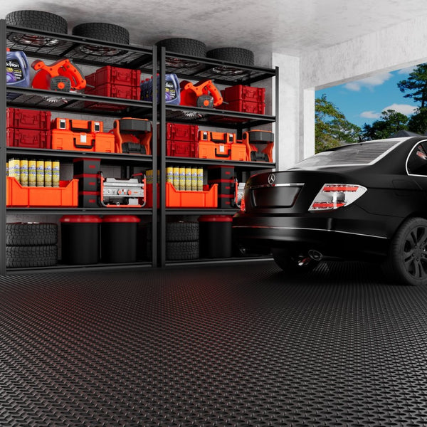 English Elm Thickened Diamond Embossed Pvc Garage Floor Roll Heavy Duty Anti Slip Mat T3210P422242