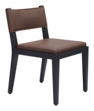 Roxas Dining Chair - Set of 2 Brown 109979 Zuo Modern