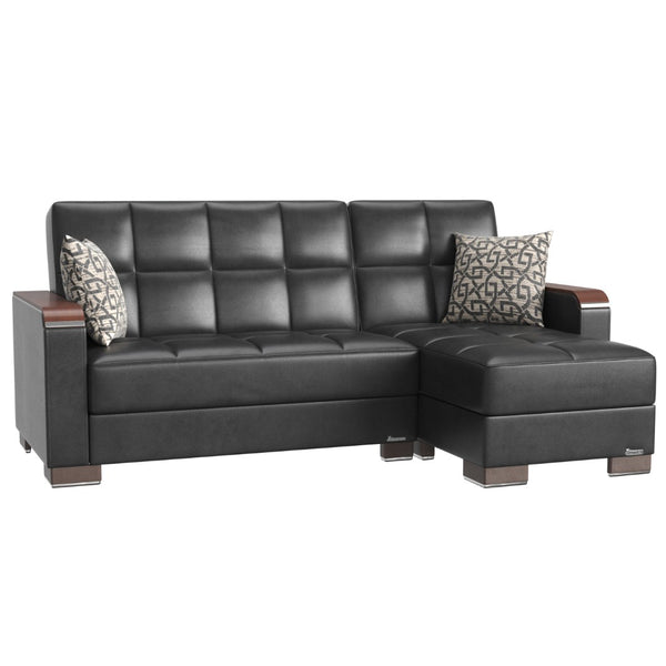 English Elm Primenest Zenaero Convertible Chaise Lounge With Storage - Modern Upholstered Sleeper For Comfort B030P303559-GIGA