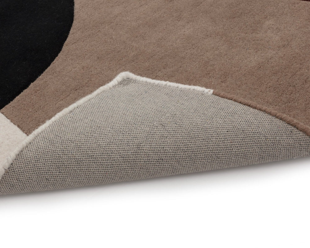 Sunpan AVALORA Hand-Tufted Wool Rug - Painterly Bands - Soft & Plush 8' x 10' for Modern Living Spaces 112743