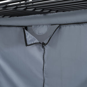 English Elm Full Loft Metal Bed with Built-In Desk, LED Strip, Power Outlet and Fabric Wardrobe for Space-Saving Living Black SF000179AAB