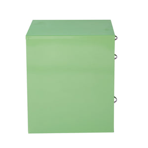 OSP Home Furnishings 22" Pencil, Box, File Cabinet Green