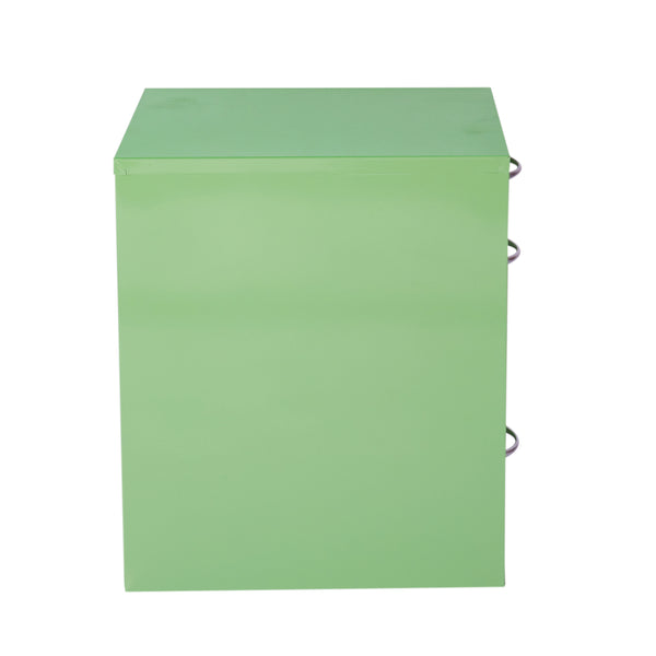 OSP Home Furnishings 22" Pencil, Box, File Cabinet Green