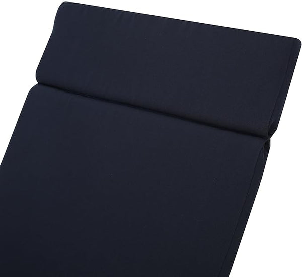 English Elm Christopher Knight Home® - 52005.00Cush-Nvy Stylish Navy Chaise Lounge Cushion – Water-Resistant, Durable, And Securely Fits Most Loungers N775P230263N