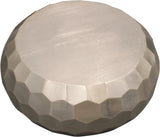 Moti Kaleido Antique Silver Coffee Table with Hexagonal Stamps 82003026