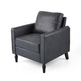 Christopher Knight Home® - Noble House - Blithewood Contemporary Club Chair with Plush Microfiber Cushions