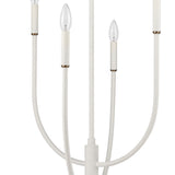 Continuance 30'' Wide 6-Light Chandelier - White Coral 82017/6 Elk Lighting