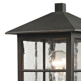 Shaker Heights 11'' High 1-Light Outdoor Post Light - Hazelnut Bronze 8201EP/70 Thomas