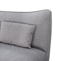 VIG Furniture Divani Casa Racine - Modern Grey Fabric Modular Sectional Sofa VGSX-FF22054-SILT