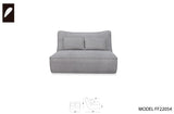 VIG Furniture Divani Casa Racine - Modern Grey Fabric Modular Sectional Sofa VGSX-FF22054-SILT