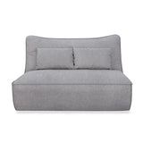 VIG Furniture Divani Casa Racine - Modern Grey Fabric Modular Sectional Sofa VGSX-FF22054-SILT