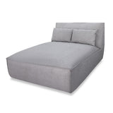 VIG Furniture Divani Casa Racine - Modern Grey Fabric Modular Sectional Sofa VGSX-FF22054-SILT