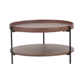 VIG Furniture Modrest Savoy - Modern Walnut Medium Coffee Table VGDW-J5767-WAL