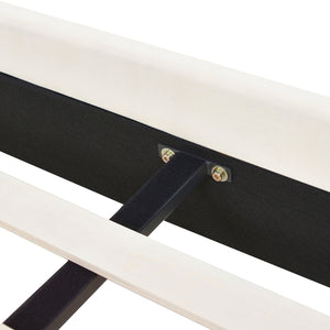 English Elm Jennifer Taylor Home - Aspen King Platform Bed Set – Cloud White Velvet Tufted Headboard For Stylish Bedroom Comfort B2719P238523