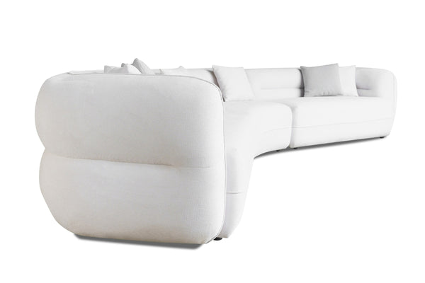 Vig Furniture Divani Casa Gypsy - Elegant Off-white Curved Sectional Sofa Perfect For Modern Living Spaces Off,White  Vgah-fl12-off