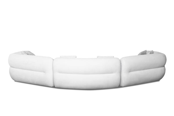 Vig Furniture Divani Casa Gypsy - Elegant Off-white Curved Sectional Sofa Perfect For Modern Living Spaces Off,White  Vgah-fl12-off