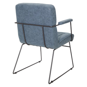OSP Home Furnishings GT Chair Navy