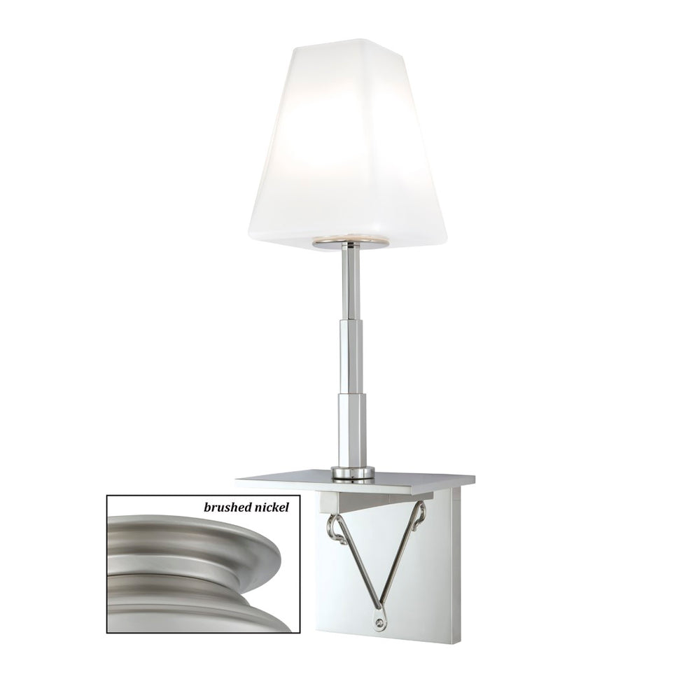 Metro 22'' High 1-Light Sconce - Polished Nickel 8215-PN-SO Norwell