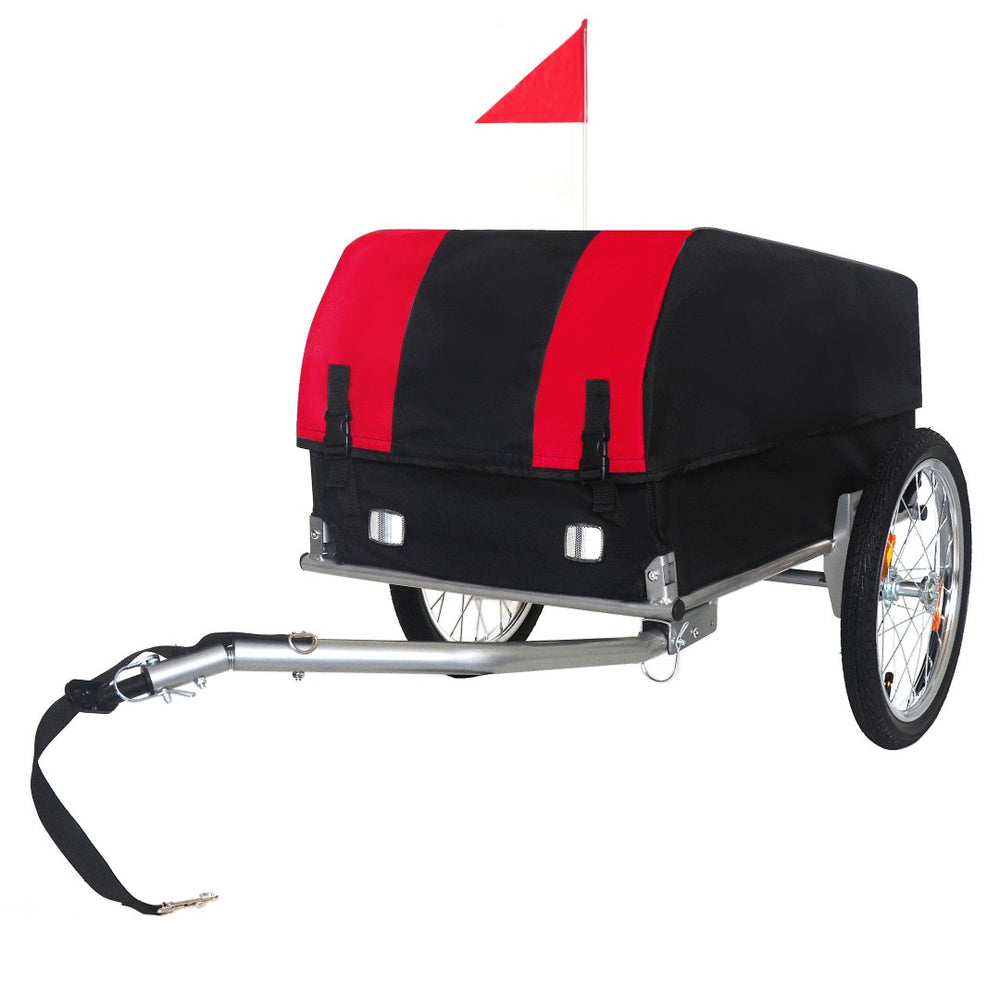 English Elm Heavy-duty Bike Cargo Trailer Oxford Fabric Waterproof Cover 88 Lb All-terrain W2932P326771