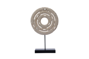 Lilys Jade Feng Shui Concentric Circle With Stand 8218