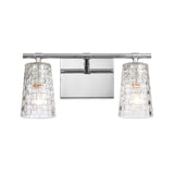 Lightweave 15'' Wide 2-Light Vanity Light - Polished Nickel 82181/2 Elk Lighting