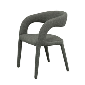 VIG Furniture Modrest Faerron - Modern Grey Fabric Dining Chair VGEU-MC-7182CH-GRY