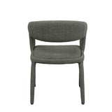 VIG Furniture Modrest Faerron - Modern Grey Fabric Dining Chair VGEU-MC-7182CH-GRY