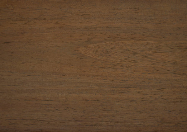 English Elm Transitional Evans Nightstand Light Brown Wire-Brush Finish with Drawer & Open Shelf, Antique Brass Accents B011P286827