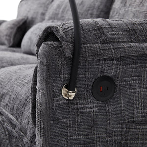 English Elm United Oversized 112" Modular Sectional Sofa - Cloud Couch With Storage Ottoman & Usb Charging Ports W1568S00189-GIGA