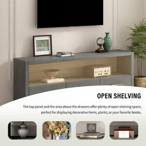 English Elm Christopher Knight Home® - Mirod Stylish Tv Stand: Classic Minimalist Console With 3 Storage Drawers, Perfect For Any Space N760P251944E