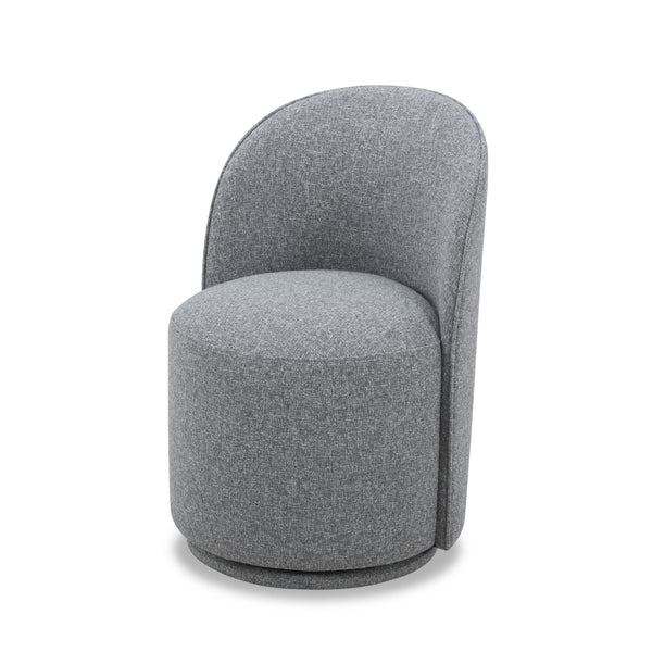 VIG Furniture Modrest Correa - Modern Grey Fabric Swivel Dining Chair VGKK-KF.Y1179-GRY