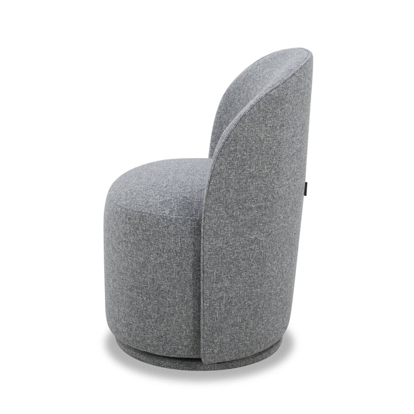 VIG Furniture Modrest Correa - Modern Grey Fabric Swivel Dining Chair VGKK-KF.Y1179-GRY