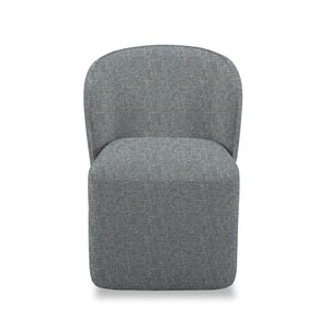 VIG Furniture Modrest Souza - Modern Grey Fabric Swivel Dining Chair VGKK-KF.Y1256-GRY
