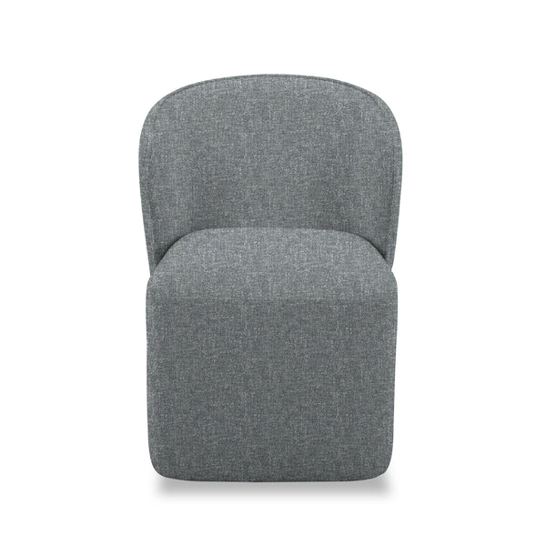 VIG Furniture Modrest Souza - Modern Grey Fabric Swivel Dining Chair VGKK-KF.Y1256-GRY