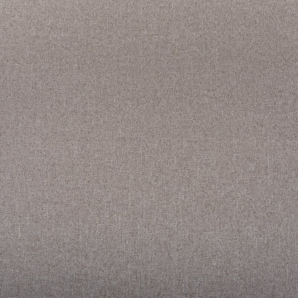 Baxton Studio Baxton Studio Sandrine Modern Grey Fabric Ottoman with Walnut Legs – Stylish Accent for Any Space BBT5318-Grey