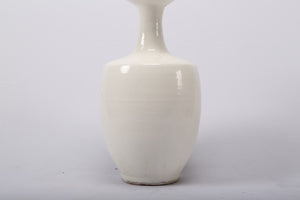 Lilys White Ceramic Vase-Large Opening 8223-2
