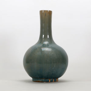 Lilys Green Vintage Style Ceramic Globular Vase(Size And Finish Vary) 8224-3