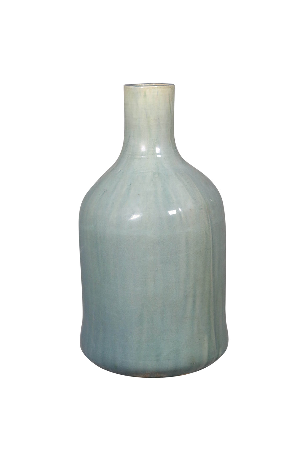 Lilys Green Vintage Style Ceramic Bottle (Size And Finish Vary) 8224-5