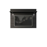 Cabrini Floating Wall TV Panel 1.8 in Black Matte 82253 Manhattan Comfort