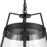 Judy 16'' Wide 3-Light Pendant - Matte Black 82275/3 Elk Lighting