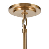 Serena 34'' Wide 6-Light Chandelier - Satin Brass 82296/6 Elk Lighting