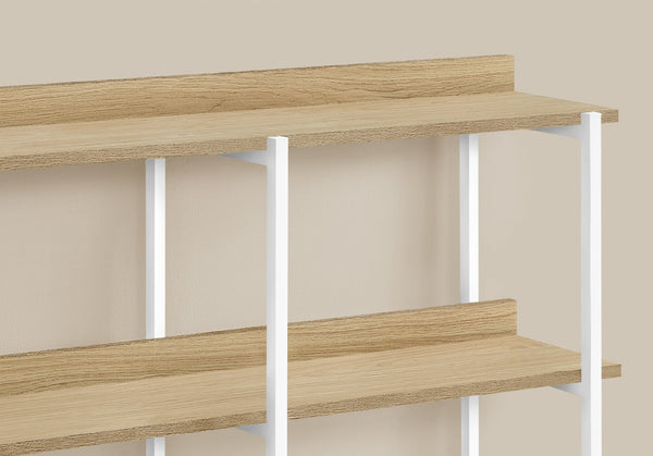 English Elm Accent Table - Contemporary Console For Entryway, Living Room, Or Bedroom With Stylish Storage Design B2710P218993