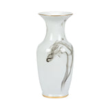 White Cinder And Smoke Vase White/Cream, Black 302435-WILDWOOD Wildwood