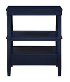 Comfort Pointe Newton Midnight Blue Storage Nightstand Midnight Blue