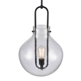 Monica 13'' Wide 1-Light Pendant - Matte Black 82303/1 Elk Lighting