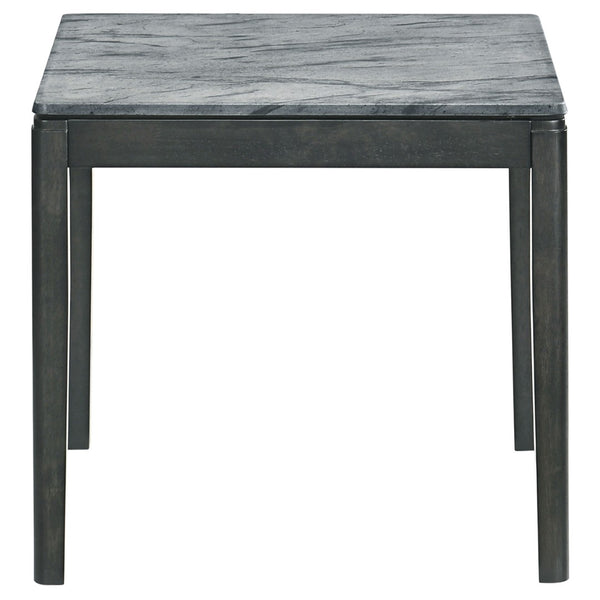 English Elm Fletcher Gloss White Lacquer Coffee and End Table Set for Modern Living Rooms B062S01616